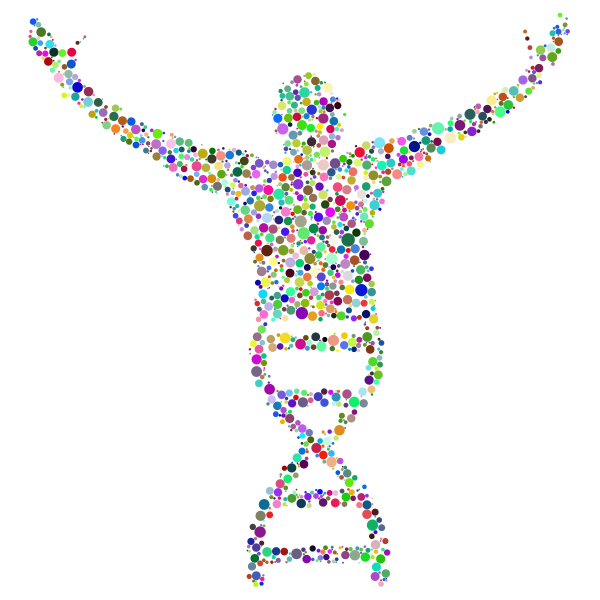 Biological Man Circles Prismatic