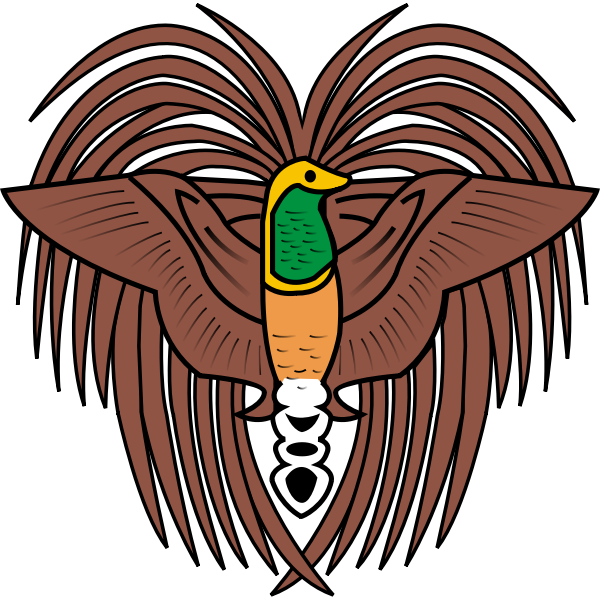 Bird of paradise emblem