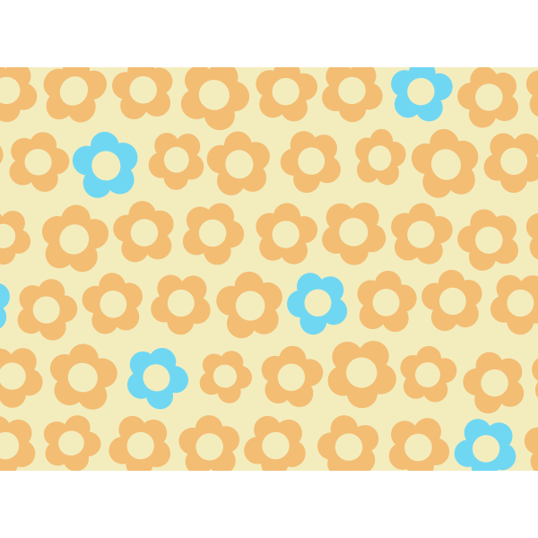 Background with flowers vector graphics