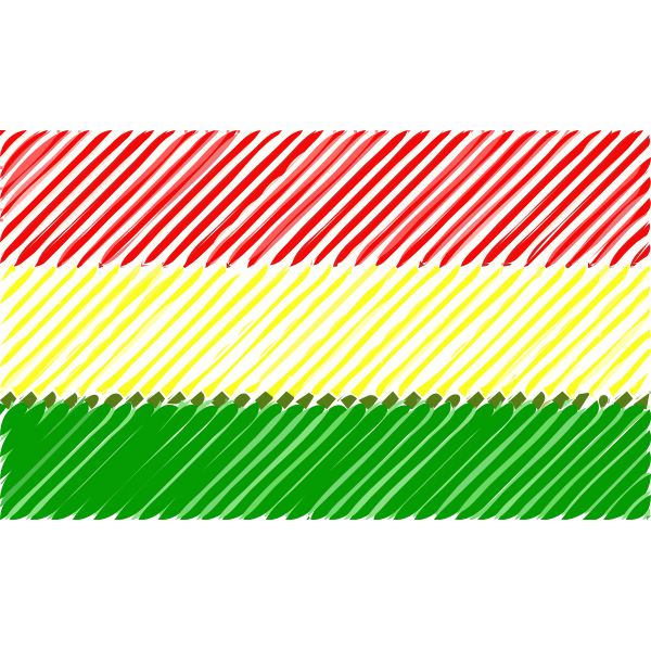 Bolivia flag linear 2016082936