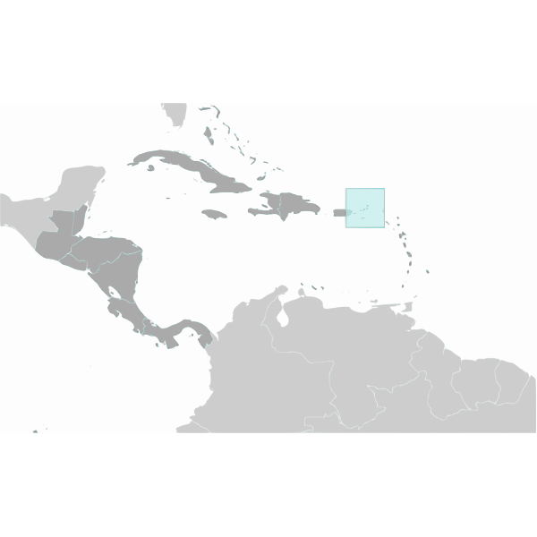 British Virgin Islands vector location