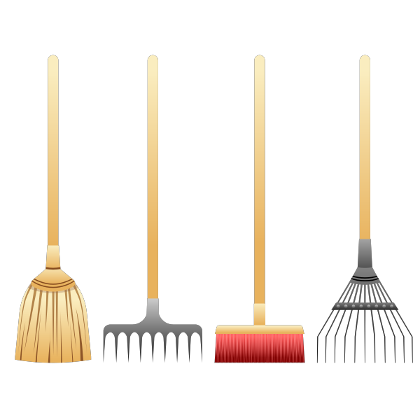 Brooms And Rakes