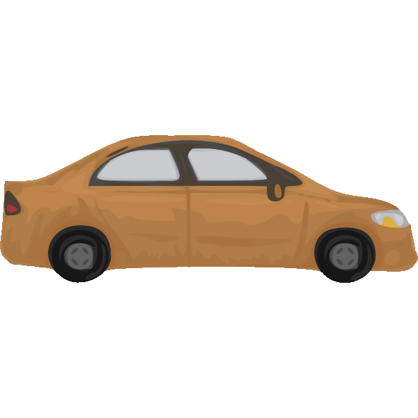 Brown car