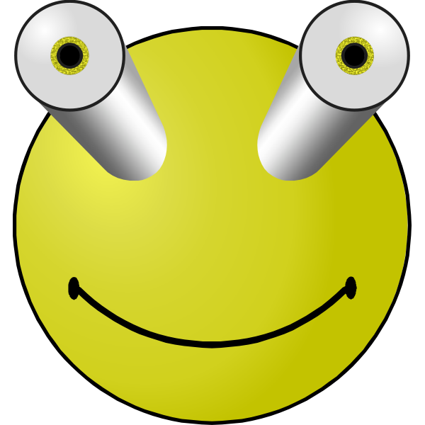 Bug-eyed smiley