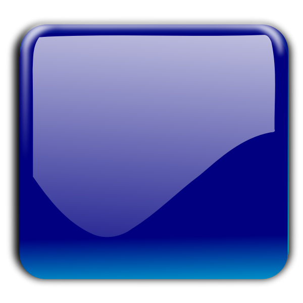 Gloss dark blue decorative button vector illustration