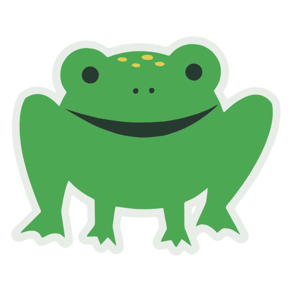 Cartoony Frog