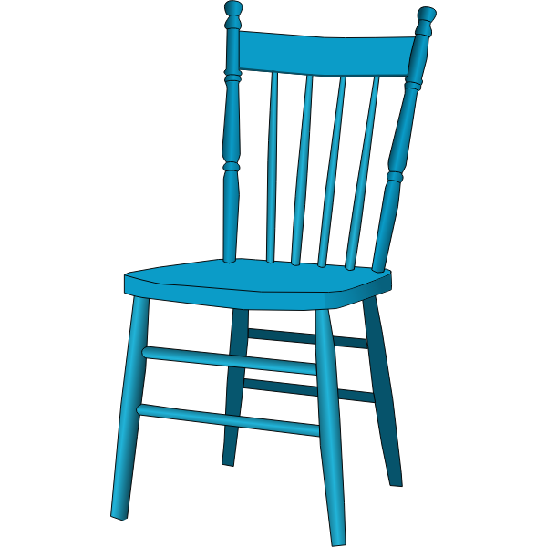 Blue chair