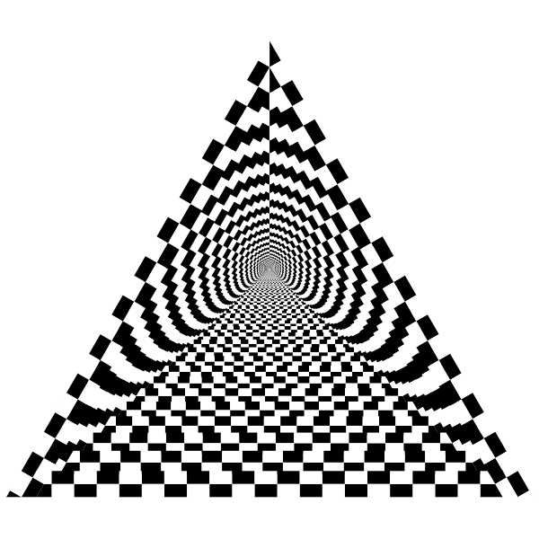 Checkerboard Pyramid