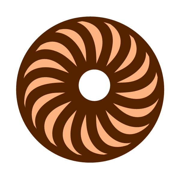 Chocolate donut 1
