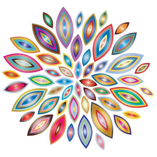 Chromatic Flower Petals 4