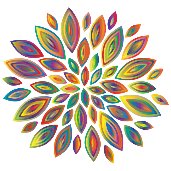 Chromatic Flower Petals 6