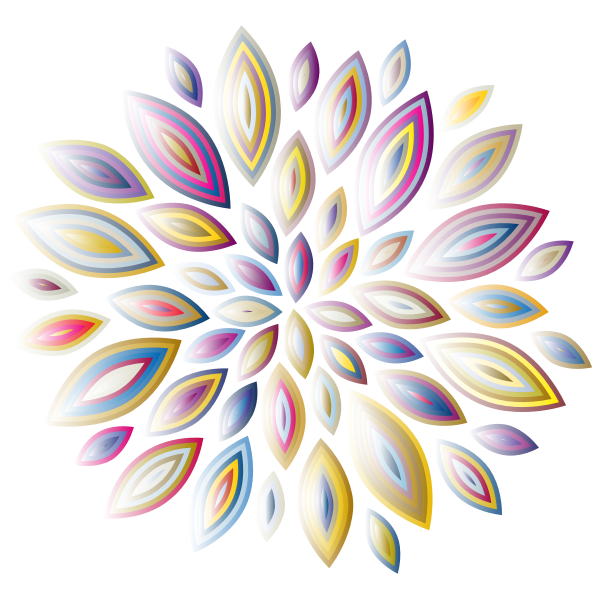 Chromatic Flower Petals 8