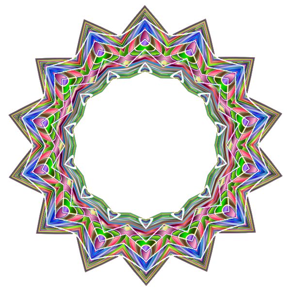 Chromatic Geometric Frame