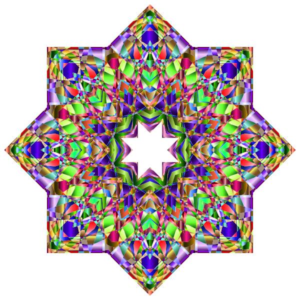 Chromatic Geometric Star