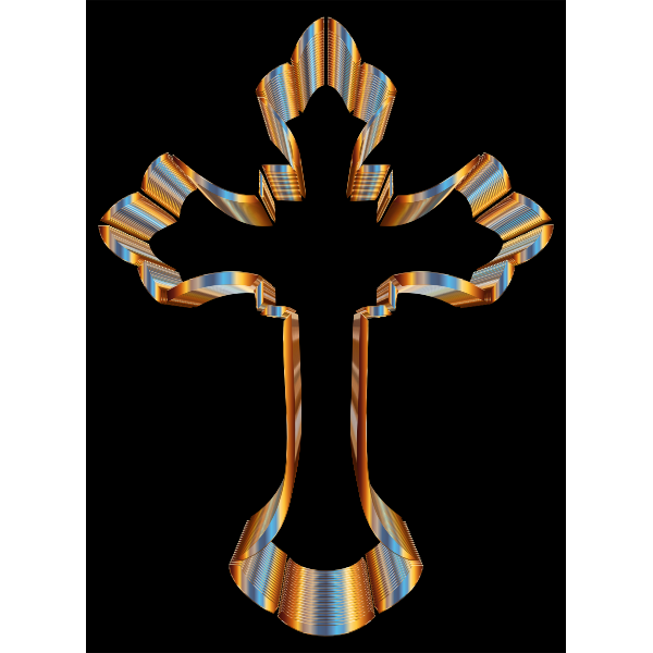 Chromatic Ornate Cross