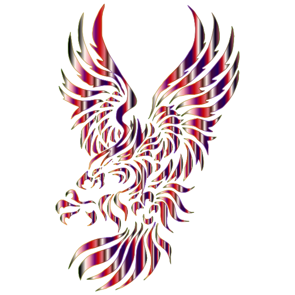 Tribal Eagle Chromatic Effects