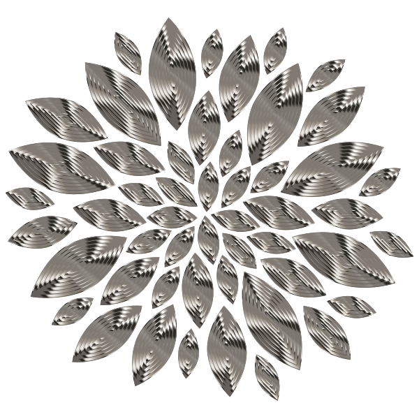 Chrome Flower Petals