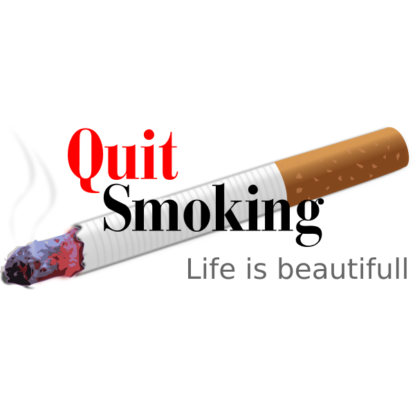 Quit smoking vector illustration