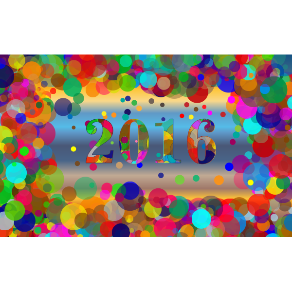 Colorful 2016 Wallpaper