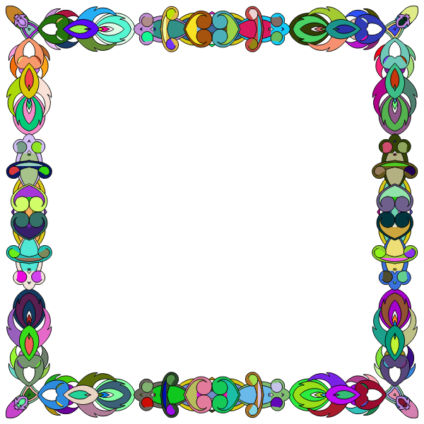 Colorful Abstract Frame 2