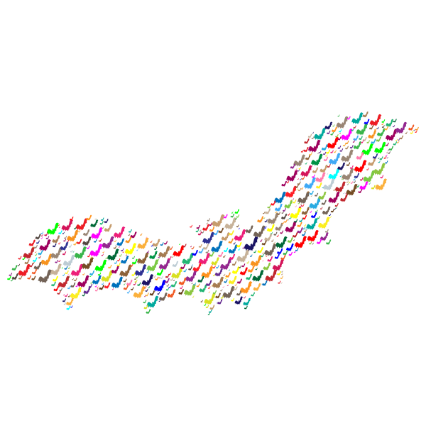 Colorful Bat Fractal