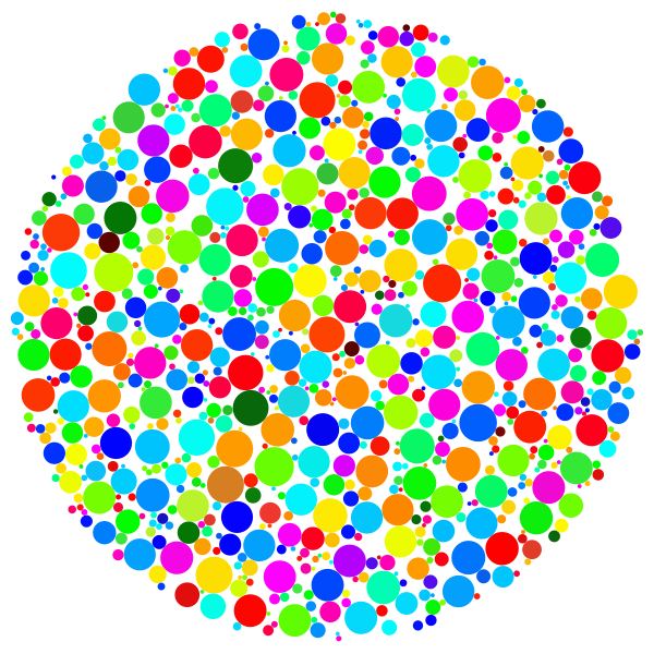 Colorful Circle Fractal 3