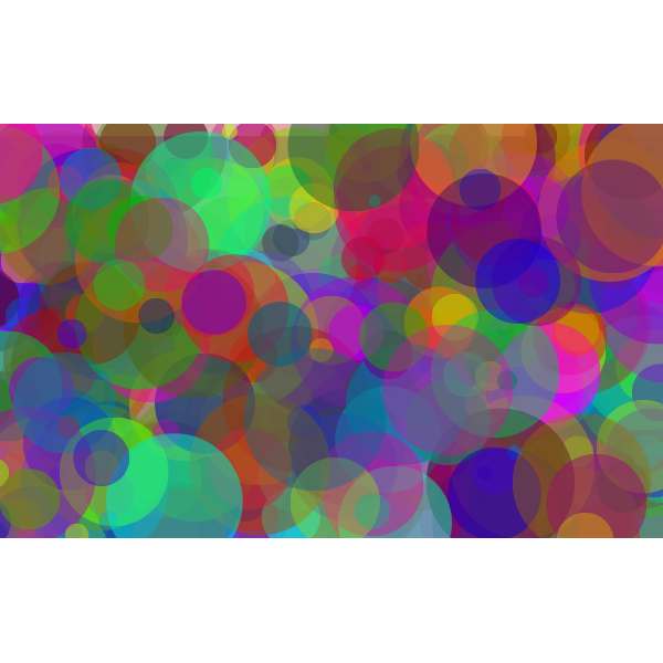 Colorful Circles Background