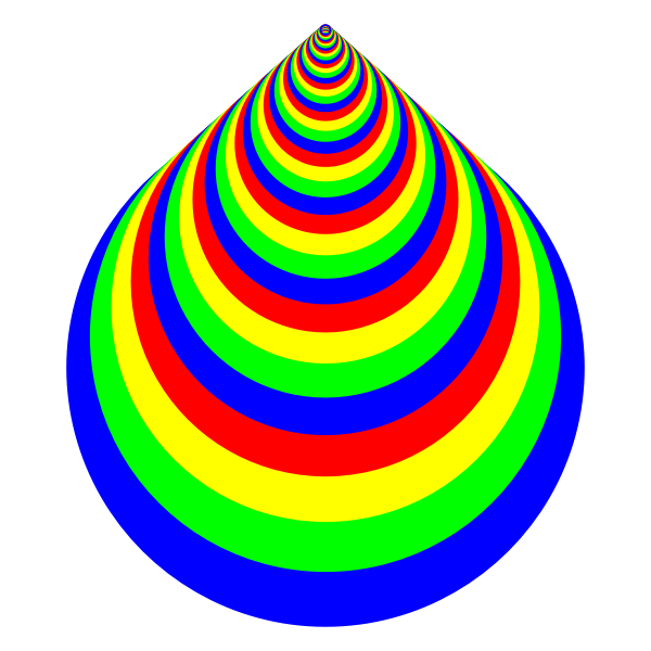 Colorful Concentric Rings