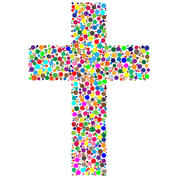 Colorful Cross Circles