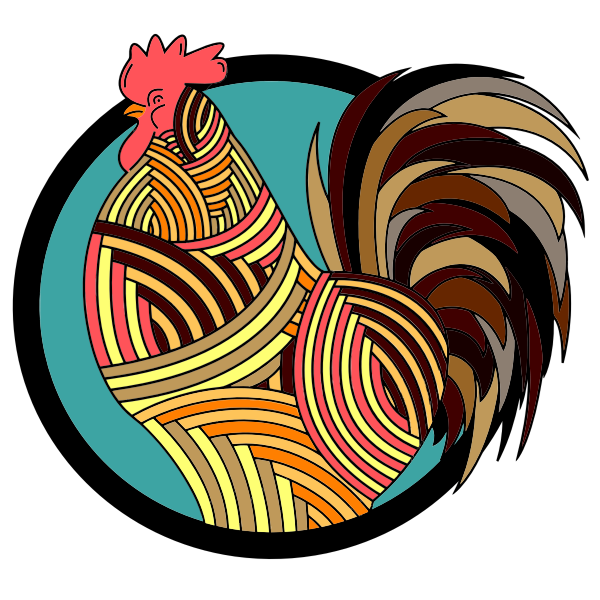 Colorful rooster