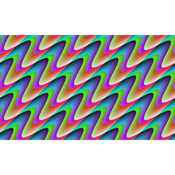 Colorful Background With Wavy Pattern