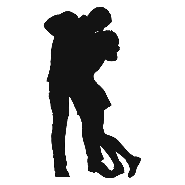 Couple Silhouette 3