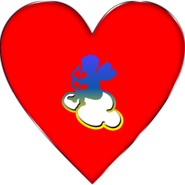 Cupid Heart Cloud Enhanced