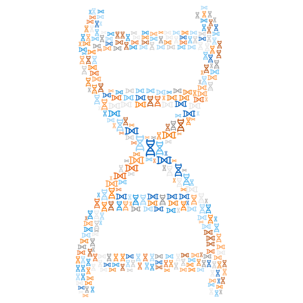 DNA Helix Fractal No Background