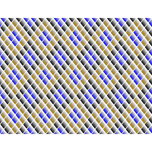 Retro diamond pattern