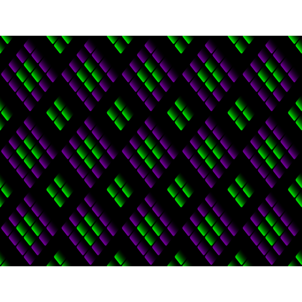 Diamond pattern in retro style