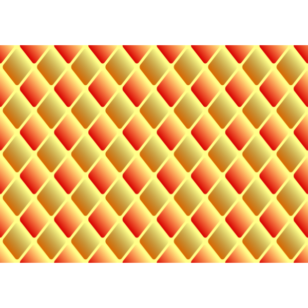 Diamond pattern in orange color