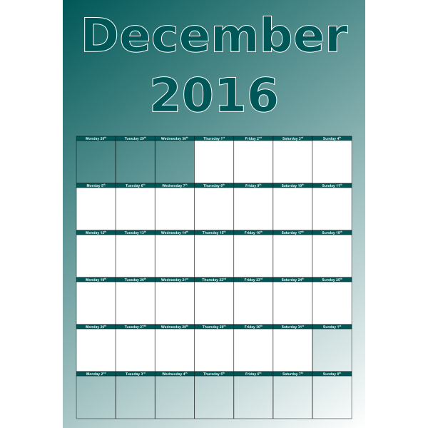 DecemberCalendar2016