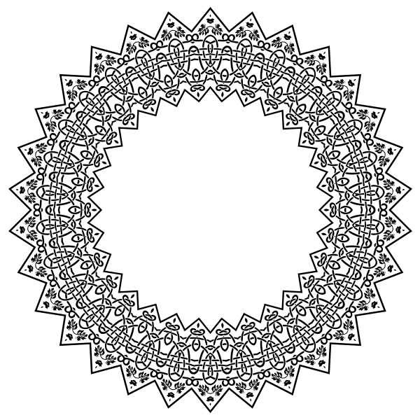 Arabic style ornament