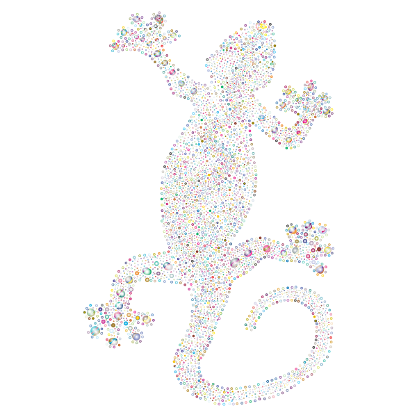 Dot Matrix Lizard Prismatic No BG