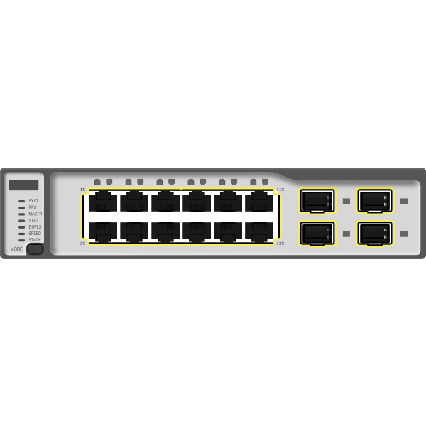 Gigabit layer switch