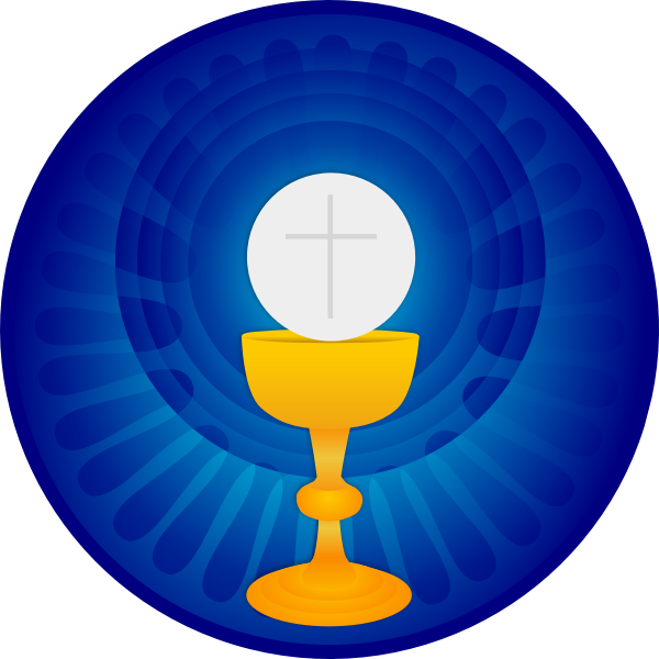 Illustration of Holy Eucharist symbol