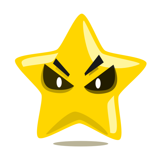 Evil star character