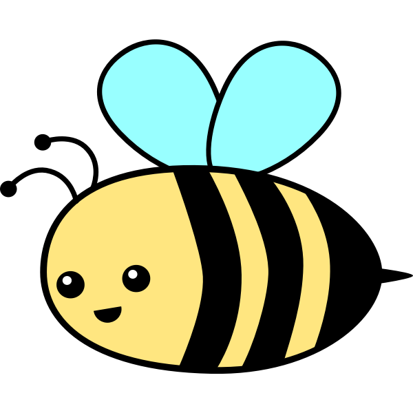 Cute bee cartoon