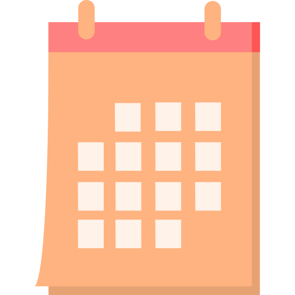 Oragne calendar