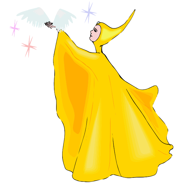 Fairy in yellow