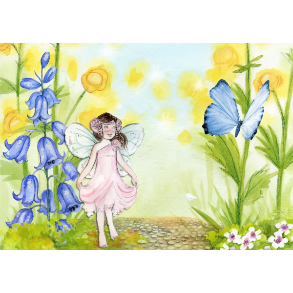 Fairy And butterfly