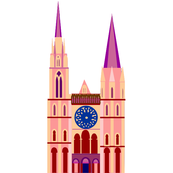 Colorful cathedral