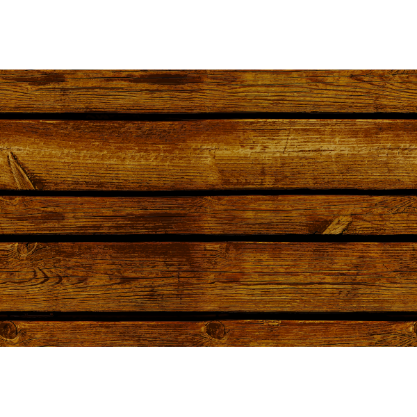 Wooden fence close up