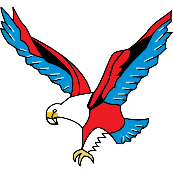 Colorful eagle